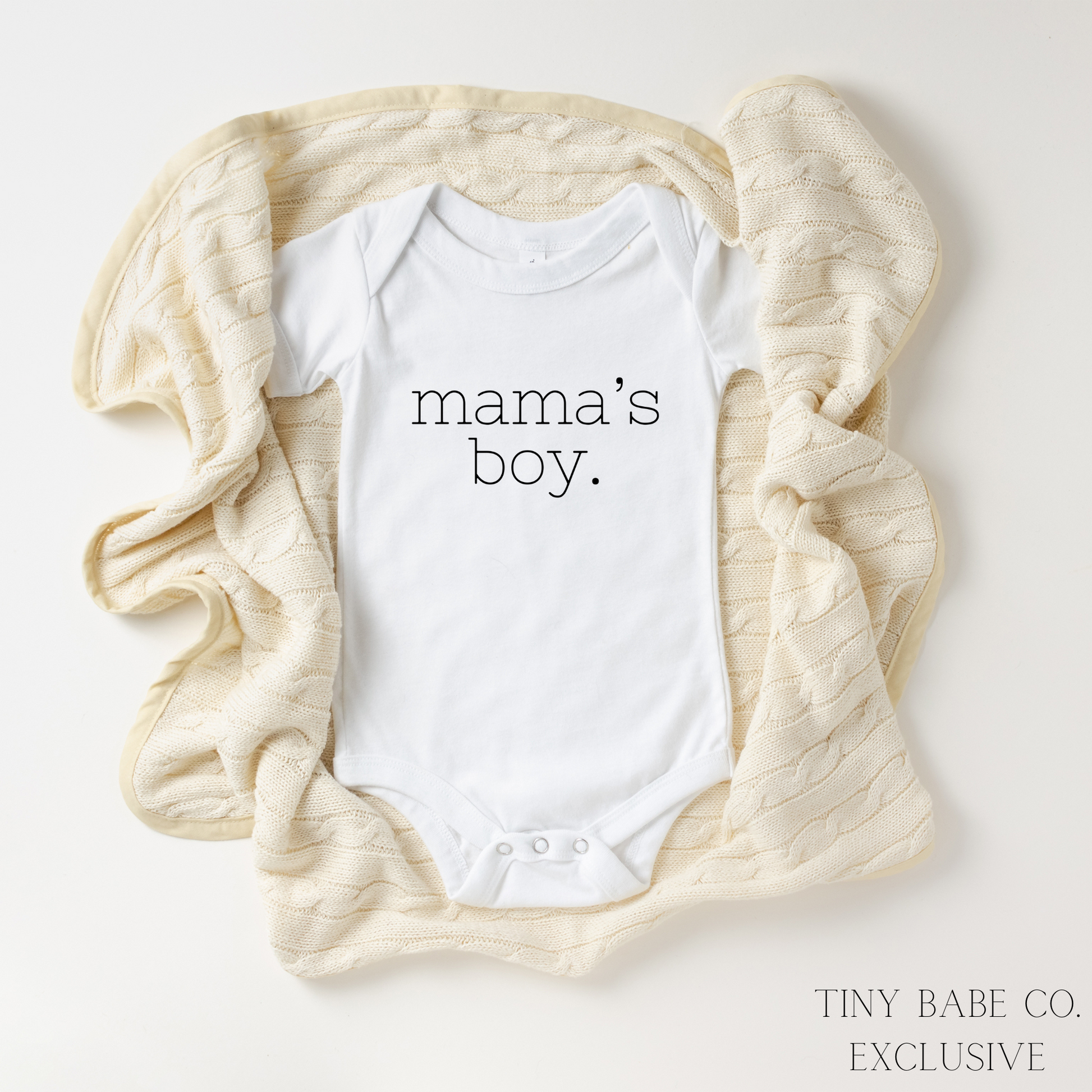 Mama's Boy' Onesie/Tee