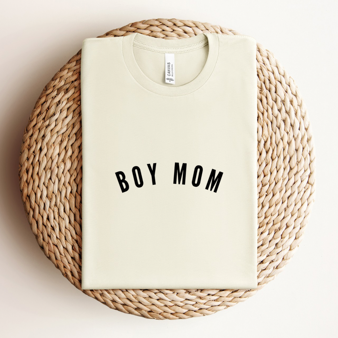 Boy Mom // Cotton Tee