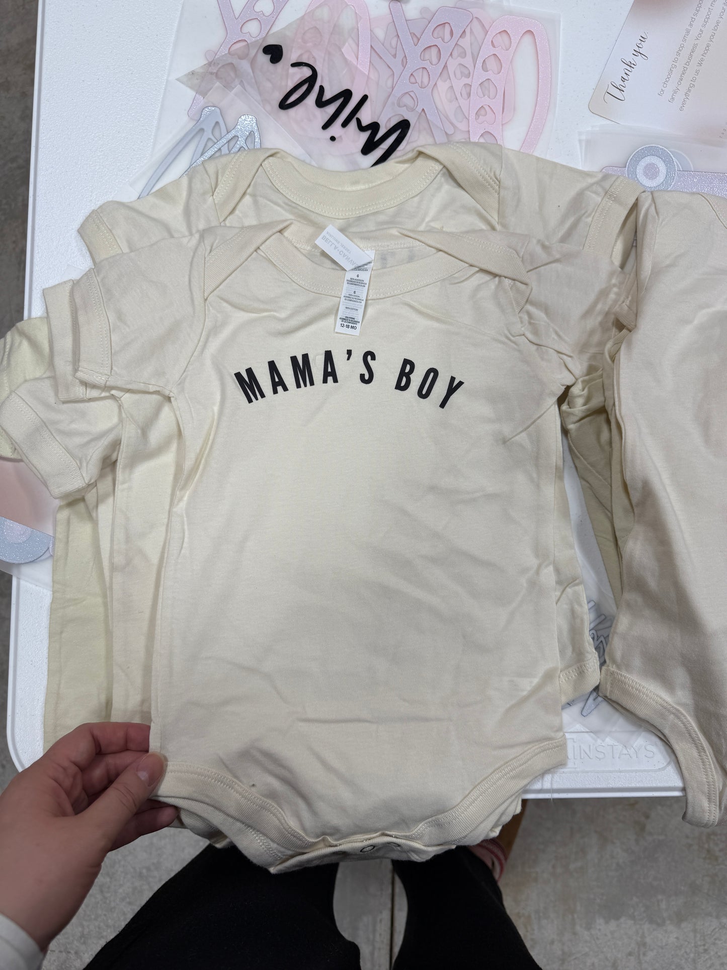 Mama’s Boy // Cotton Bodysuit